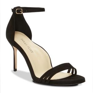Sarah Flint black suede Perfect Sandal 85